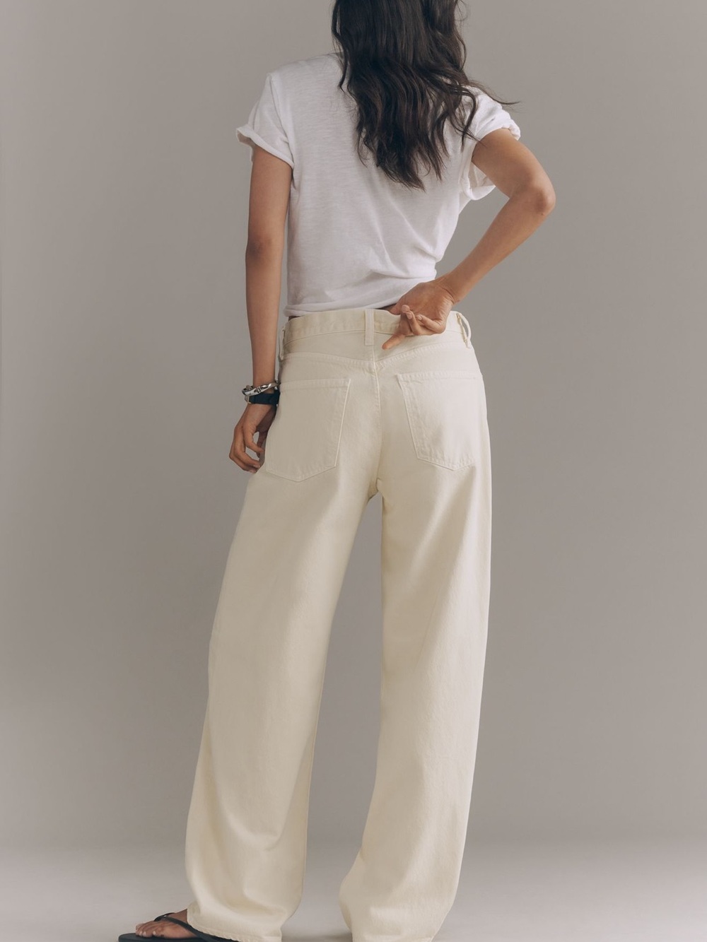 Agolde Arc Jeans in Lemon Zest size 28 NWT